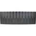 Conductive Long Divider for TB92035CAS Tote Boxes, Black, 14-7/8 x 3"